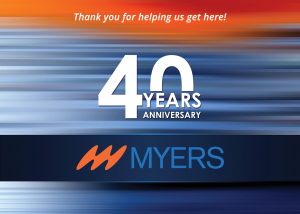 Myers Celebrates 40 Years